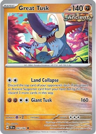 Great Tusk 097/162  - Uncommon