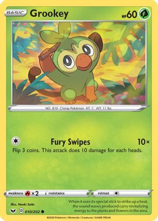 Grookey (010) (010) 010 - Common