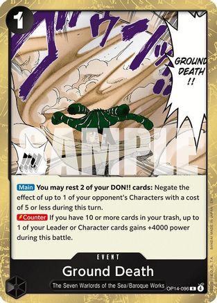 Ground Death (OP14-096) - Rare