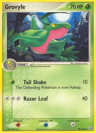 Grovyle - Reverse Holofoil - Uncommon