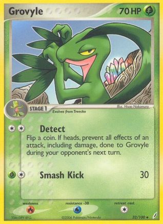 Grovyle 032 - Reverse Holofoil - Uncommon
