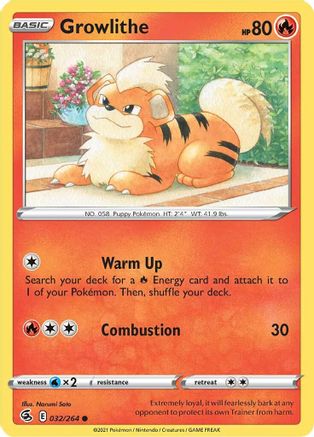 Growlithe 032 - Common