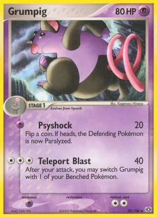 Grumpig - 029/106/106 - Reverse Holofoil - Uncommon