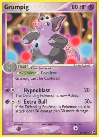 Grumpig - Reverse Holofoil - Uncommon