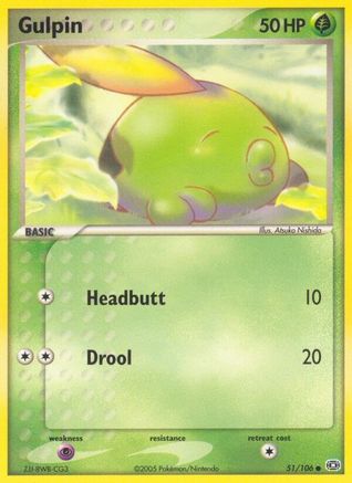 Gulpin - Reverse Holofoil - Common