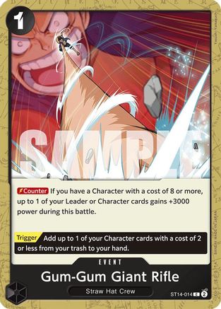Gum-Gum Giant Rifle (ST14-014) - Common