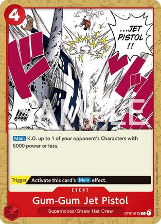Gum-Gum Jet Pistol (ST01-015) - Common