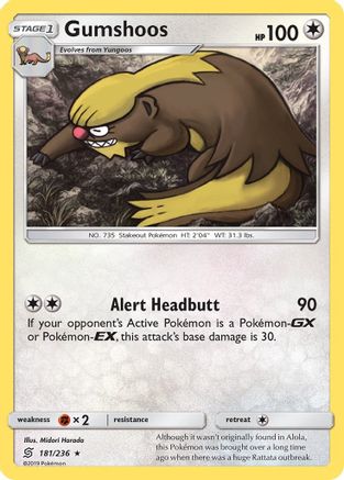 Gumshoos - Rare