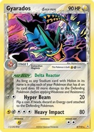 Gyarados (Delta Species) - Reverse Holofoil - Holo Rare