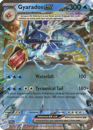 Gyarados ex 045/198 - Holofoil - Double Rare