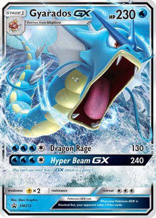 Gyarados GX SM212 - Holofoil - Promo