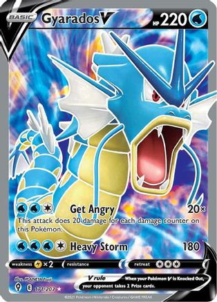 Gyarados V (Full Art) 171 - Holofoil - Ultra Rare