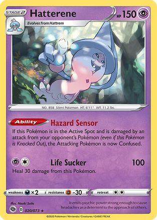 Hatterene 020 - Holofoil - Holo Rare