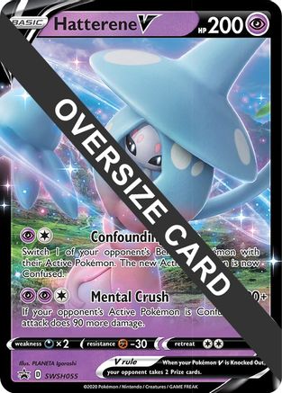 Hatterene V SWSH055 - Holofoil - Promo