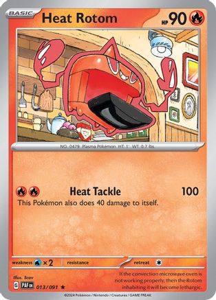 Heat Rotom 013  - Holofoil - Rare