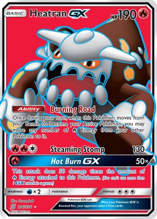 Heatran GX (Full Art) - Holofoil - Ultra Rare