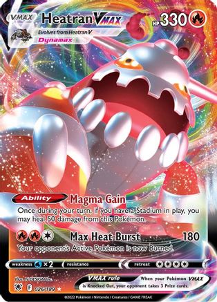 Heatran VMAX 026 - Holofoil - Ultra Rare
