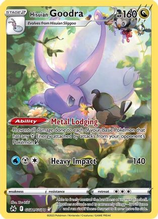 Hisuian Goodra GG21 - Holofoil - Ultra Rare
