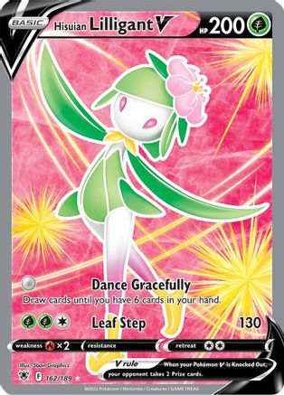 Hisuian Lilligant V (Full Art) 162 - Holofoil - Ultra Rare