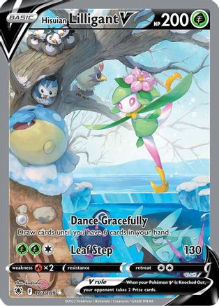 Hisuian Lilligant V (Alternate Full Art) 163 - Holofoil - Ultra Rare