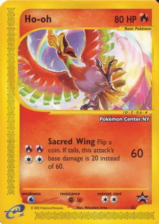 Ho-oh [Pokemon Center NY] 052  - Promo
