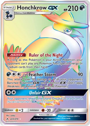 Honchkrow GX (Secret) - Holofoil - Secret Rare