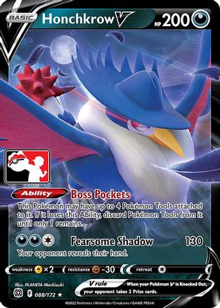 Honchkrow V/172 - Holofoil - Ultra Rare - Image 13