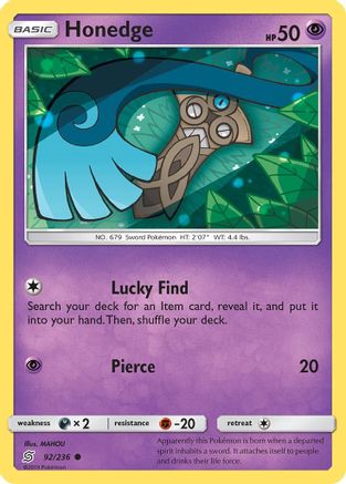 Honedge (92) (92) 092 - Common