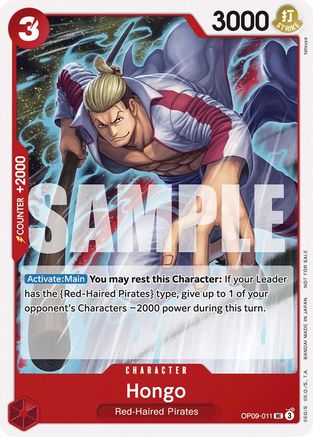 Hongo (Tournament Pack 2025 Vol. 2) (OP09-011) - Uncommon