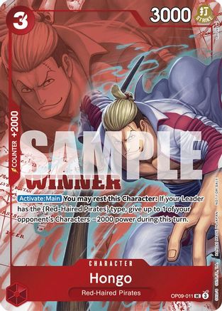 Hongo (Winner Pack 2025 Vol. 2) (OP09-011) - Uncommon