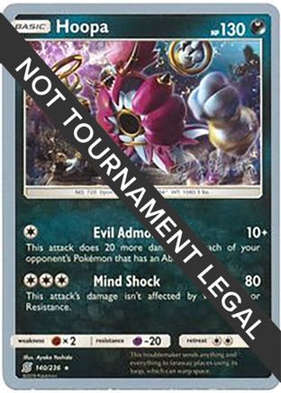 Hoopa - 2019 (Haruki Miyamoto) 140 - Holo Rare