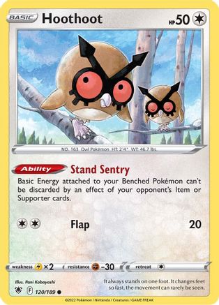 Hoothoot 120 - Common