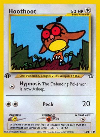 Hoothoot 060 - 1st Edition - Common