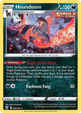 Houndoom 096 - Holofoil - Holo Rare