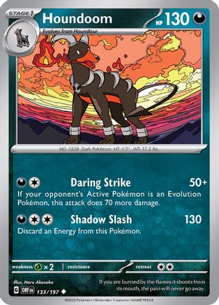 Houndoom 133 - Uncommon