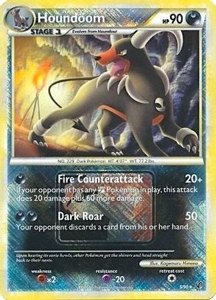 Houndoom (League Promo) 005/90 - Reverse Holofoil - Promo