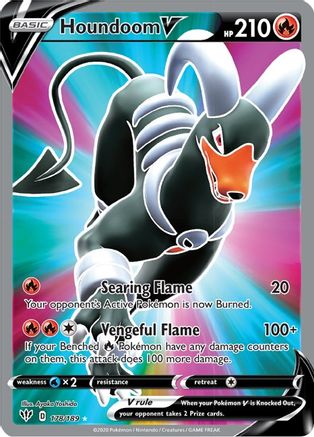 Houndoom V (Full Art) 178 - Holofoil - Ultra Rare