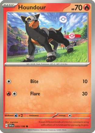 Houndour 033/198  - Common