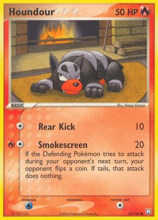 Houndour - 059/109/109 - Reverse Holofoil - Common