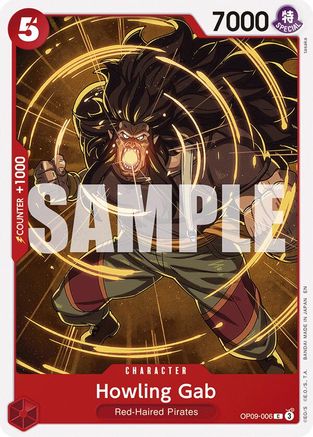 Howling Gab (Reprint) (OP09-006) - Common
