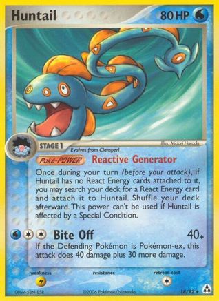 Huntail - Reverse Holofoil - Rare