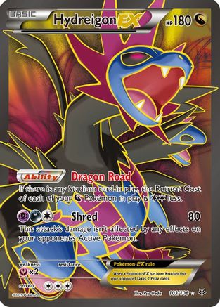 Hydreigon EX (103 Full Art) (103 Full Art) 103/108 - Holofoil - Ultra Rare