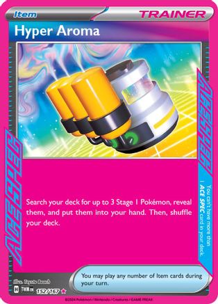 Hyper Aroma 152  - Holofoil - ACE SPEC Rare