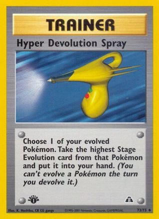 Hyper Devolution Spray 073 - 1st Edition - Uncommon
