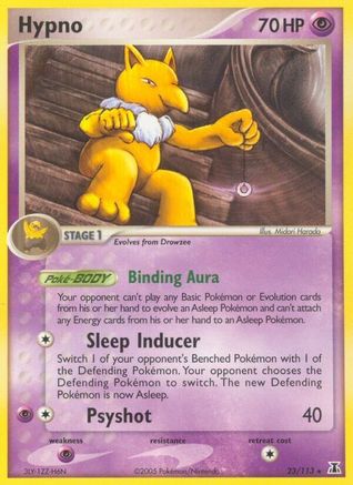 Hypno - Reverse Holofoil - Rare