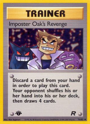 Imposter Oak's Revenge 076 - 1st Edition - Uncommon