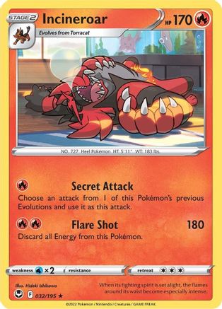 Incineroar 032 - Rare