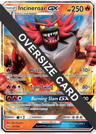 Incineroar GX - 27/149/149 - Holofoil - Promo