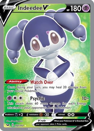 Indeedee V (Full Art) 192 - Holofoil - Ultra Rare