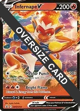 Infernape V - SWSH252 SWS252 - Holofoil - Promo